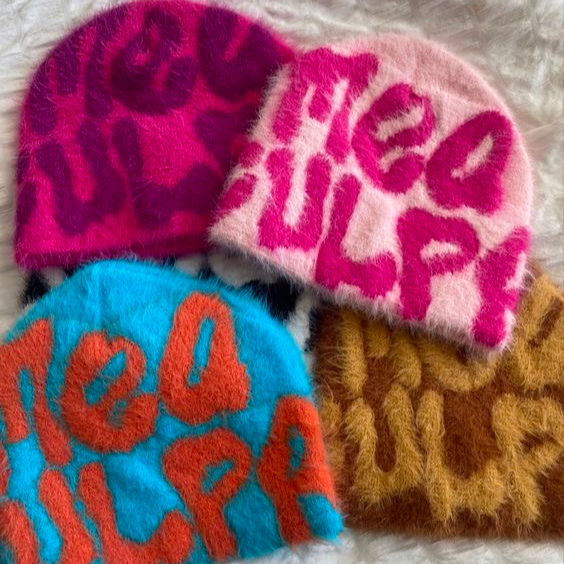 Custom With Logo Y2K Beenies Acrylic High Quality Knit Premi