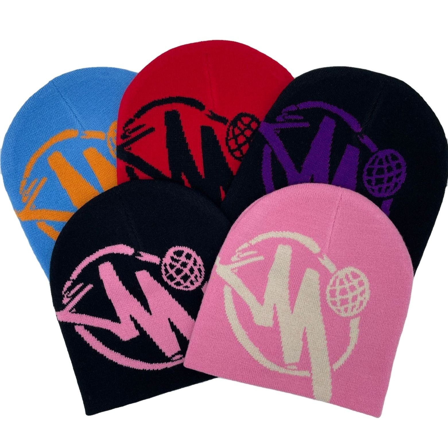 Wholesale Design Knitted Hat Fashion Words Winter Beanies Wi
